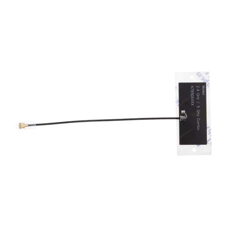 Molex T-Bar WiFi Antenna with UFL/IPEX MHF Connector 2400-5900MHz, 4.4dBi Gain 47950-2011