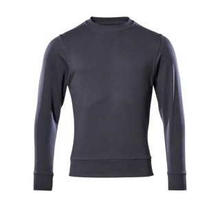 Mascot Workwear Dark Navy Cotton, Polyester Unisex Pull Over Work Sweatshirt XS 51580-966-010 XS