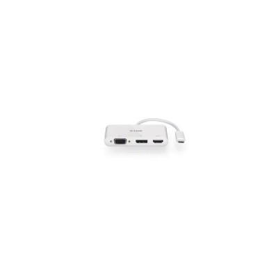 D-Link USB C Docking Station 3 Display Support 1080p VGA HDMI USB 3.0 Port DUB-V310