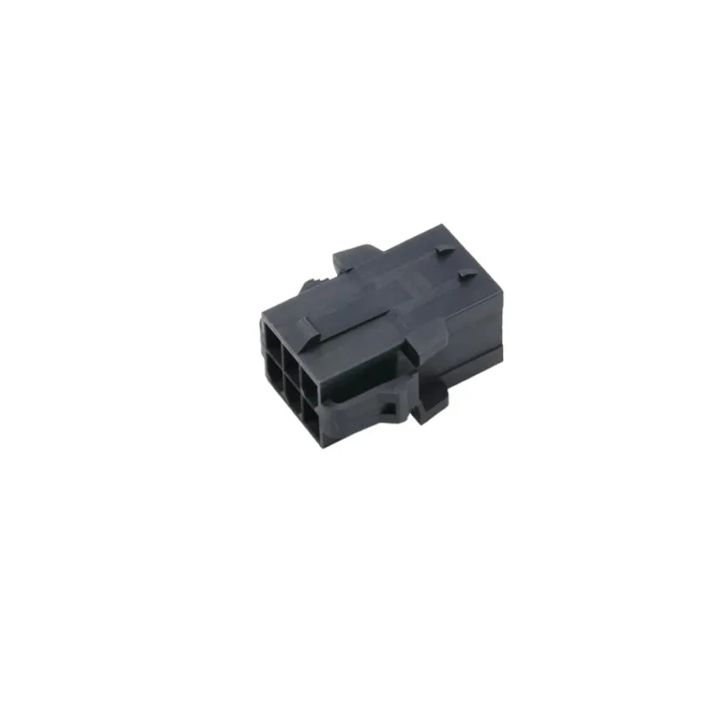 Molex 6 Way Nylon Plug Connector Housing Black 26mm Length UL 94 V-0 Series 172767 172767-3006