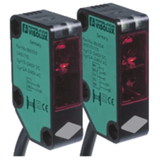 Pepperl + Fuchs Through Beam Photoelectric Sensor Block, 30 m Detection Range, Relay Output, IP67 LA31/LK31/25/31/115 SET
