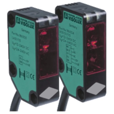 Pepperl + Fuchs Through Beam Photoelectric Sensor Block, 30 m Detection Range, Relay Output, IP67 LA31/LK31/25/31/115 SET