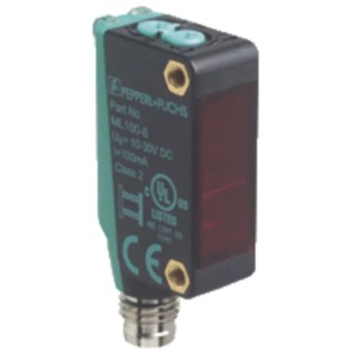 Pepperl + Fuchs Background Suppression Photoelectric Sensor Block Sensor 350 mm PNP NO IP67 ML100-8-H-350-RT/98/103
