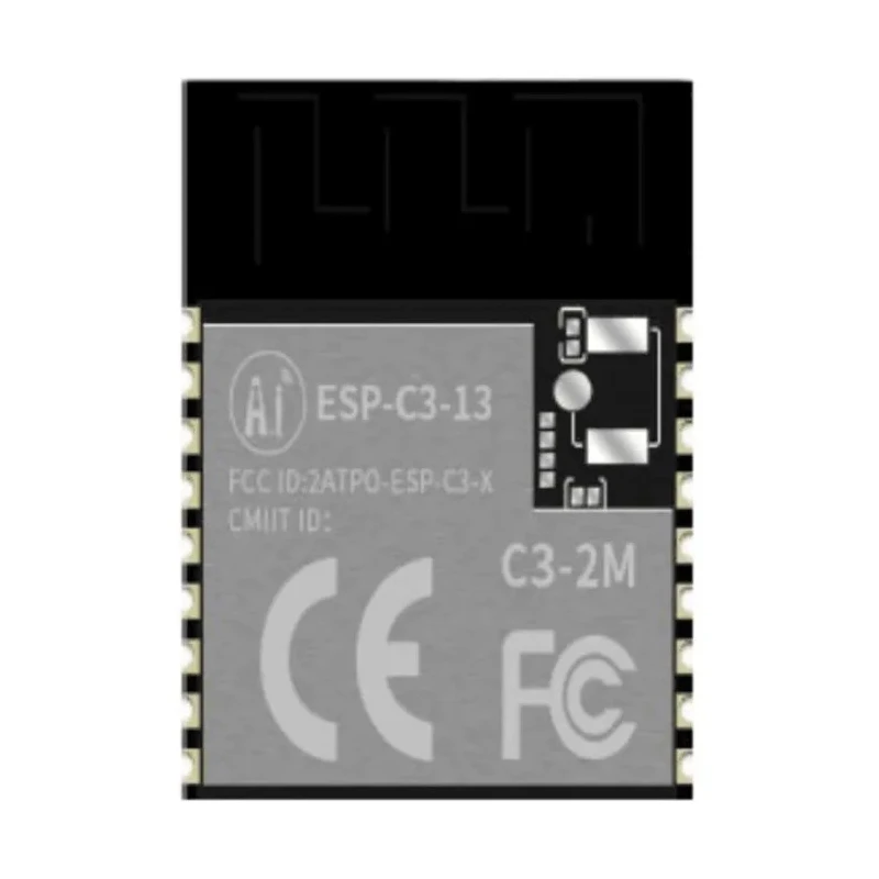 RF Solutions 3V WiFi Module with ESP32-C3-13 Core Processor, 2.4GHz, 150Mbps Data Rate ESP32-C3-13