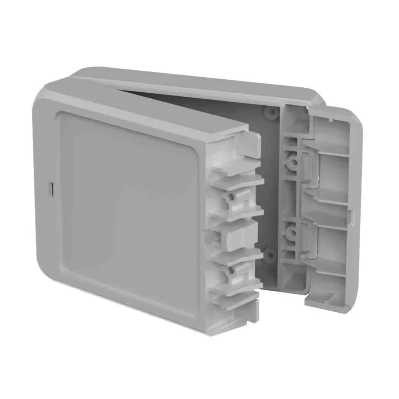Bopla ABS General Purpose Flanged Enclosure IP66, IP68, Light Grey, 40 mm x 80 mm x 113 mm 96032145 B 100804 ABS-7035