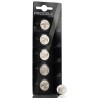 Duracell Procell Industrial Lithium Coin CR2032 Button Battery, 3 V, 20 mm Diameter, 245mAh Capacity, 5 Pack CR2032