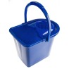 RS PRO 12L Plastic Blue Mop Bucket with Handle 218-6730