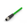 TE Connectivity Cat5e Shielded Screened Ethernet Cable 4 Core Tin Copper Wire 250V Green 2 m TAD14147101-020