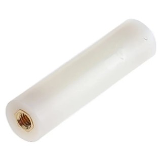 Essentra Nylon Round Spacer with Metallic Inserts Female/Female, Height 32mm TNSPG-M3-8-32-I/I