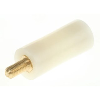 Essentra Nylon Round Spacer with Metallic Inserts for Electrical Insulation TNSPG-M3-8-19-I/S