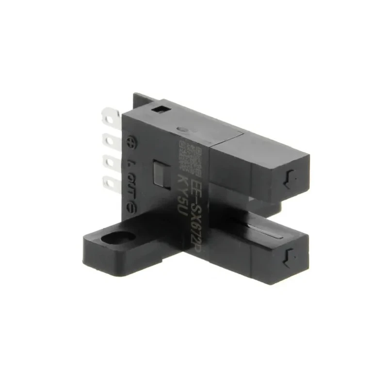 Omron Through Beam Photoelectric Sensor, Fork Sensor, 5 mm Detection Range, NPN Output, IP50 EE-SX672