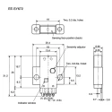 Omron Retroreflective Photoelectric Sensor Block Style 5 mm Detection Range NPN Output 24V DC IP50 EE-SPY401