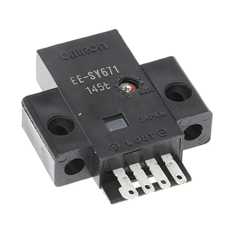 Omron Retroreflective Photoelectric Sensor Block Sensor 1 mm to 5 mm Detection Range NPN Output IP50 EE-SY671
