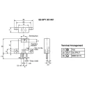 Omron Retroreflective Photoelectric Sensor Block Sensor 1 mm to 5 mm Detection Range NPN Output IP50 EE-SY671