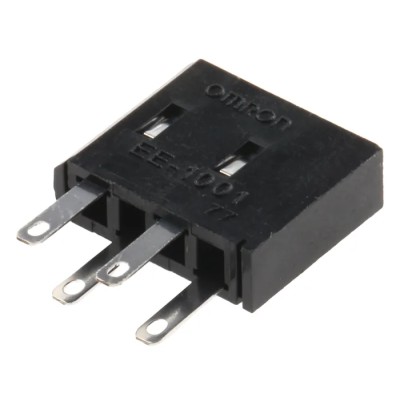 Omron Connector for Use with EE-SX47, EE-PSX303N, EE-PSX403N, EE-SPW311, EE-SPW411, EE-SPY31, EE-SPY41, EE-SX67A, EE-1001