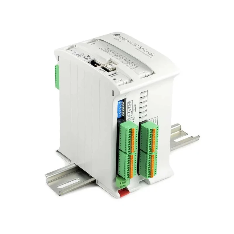 Industrial Shields M-Duino Series PLC CPU, 13-Input Analogue Input, 8 Digital Isolated Outputs 24Vcc IS.MDuino.21+