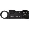 Knipex Coaxial Cable Stripping Tool for Data Coaxial Cables RG58, 59, 62, 105mm Overall Length 16 60 05 SB