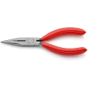 Knipex Long Nose Plier 1 Piece, 140mm Overall Length, 42mm Jaw Length, Plastic Coated Handle, Model 25 01 140