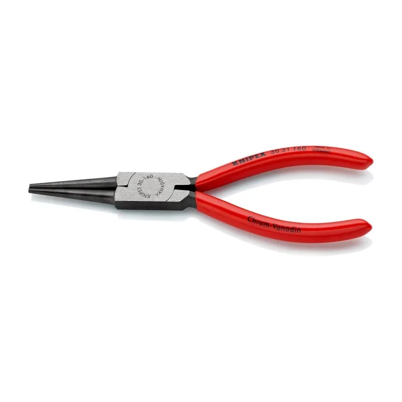 Knipex 1-Piece Long Nose Plier Round 160mm Overall Length 41mm Jaw 30 31 160