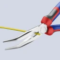Knipex 1-Piece Long Nose Plier, Polished Chrome Handle, Vanadium Electric Steel, 200mm Overall Length, 73mm Jaw 26 25 200