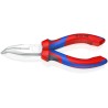 Knipex 1-Piece Long Nose Plier, Pointed Jaw 50mm, Overall Length 160mm, Vanadium Electric Steel Chrome Finish 25 25 160