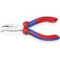 Knipex 1-Piece Long Nose Plier, Pointed Jaw 50mm, Overall Length 160mm, Vanadium Electric Steel Chrome Finish 25 25 160