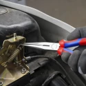 Knipex Long Nose Plier Stork Beak 200mm Overall, 73mm Jaw, Vanadium Electric Steel, Comfort Grip Handles 26 12 200