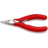 Knipex 1-Piece Flat Nose Plier, Chrome Steel, 115mm Overall Length, 22.5mm Jaw Length 35 11 115