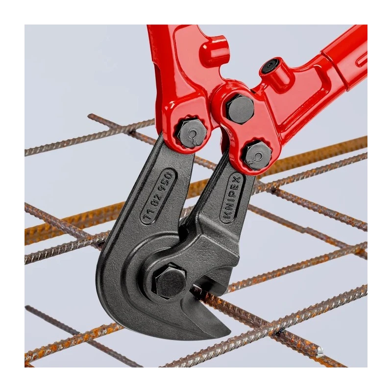 Knipex High-Performance Mesh Cutter With Bevel, Chrome Vanadium Steel Jaw, Multi Component Grip, 950mm 71 82 950