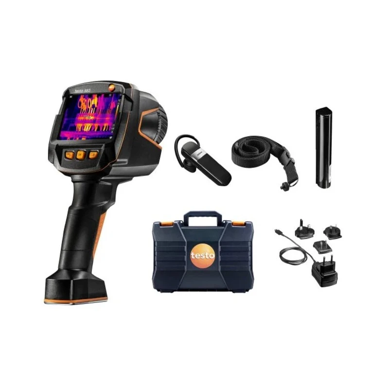 Testo Thermal Imaging Camera USB 2.0 Bluetooth 650 °C 320 x 240 Pixel Detector Resolution 0560 8830