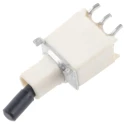 APEM PCB Mount On-On SPDT Toggle Switch Surface Mount Terminal Chrome Plated Brass Actuator 20 V dc 20 V ac TL36WS84