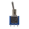APEM Toggle Switch, Panel Mount, On-On DPST, Solder Terminal, 30 V dc, 250 V ac 5646AK