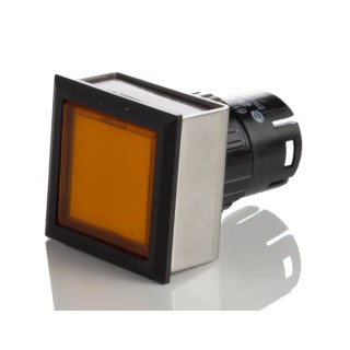 EAO Push Button Head Yellow Round Mushroom Momentary 32mm Diameter IP65 Series 61 61-1100.0 ,61-9671.4,61-9930.0
