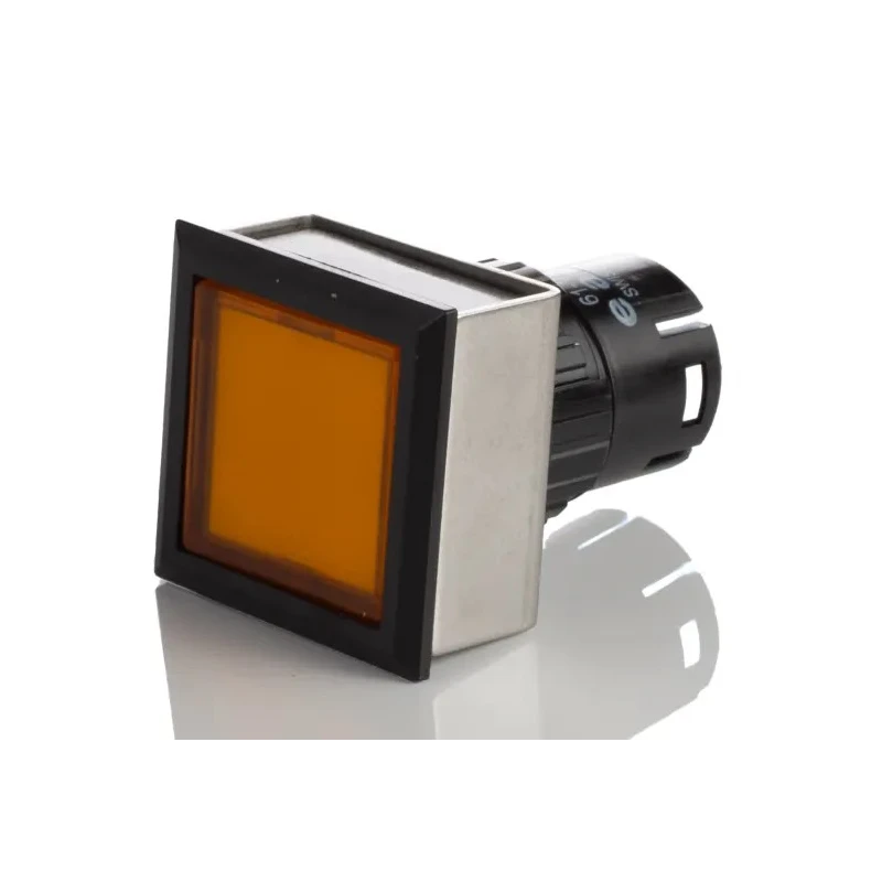 EAO Push Button Head Yellow Round Mushroom Momentary 32mm Diameter IP65 Series 61 61-1100.0 ,61-9671.4,61-9930.0