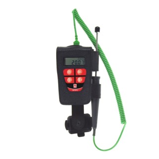 RS PRO Surface Immersion Probe Digital Thermometer Kit 1 Input 1372 °C Max ±0.2°C Accuracy FMK2