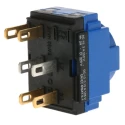 EAO Push Button Contact Block, 1 CO, Solder Lug/Quick Connect, 250V AC/DC, 5A, Model 61-8420.22