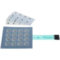 APEM  IP65 16-Key Tactile Membrane Keypad, Matrix Output, 95mm Cutout, 1,000,000 Cycles
