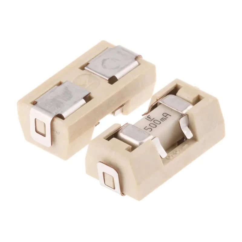 Littelfuse Non-Resettable Fuse 500mA, 125 V AC/DC Thermoplastic FF Fast Acting 0154.500DR
