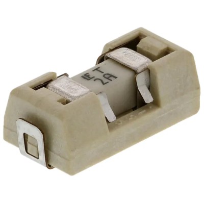 Littelfuse Non-Resettable Fuse 2A, 125 V AC/DC Thermoplastic Body, Time Delay 0154002.DRT
