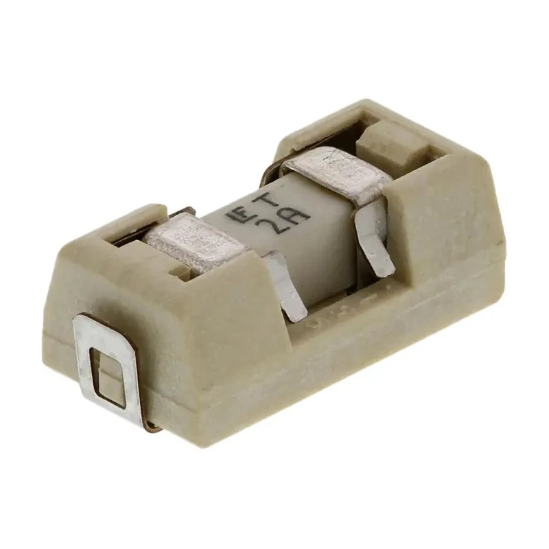 Littelfuse Non-Resettable Fuse 2A, 125 V AC/DC Thermoplastic Body, Time Delay 0154002.DRT