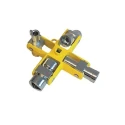 CK Cast Alloy 4-way Cross Wrench Multipurpose Cabinet Key T4451-2
