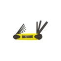 CK 8 Piece Folding Imperial Hex Key Set, Hex Size 1.5 to 8 mm T4406