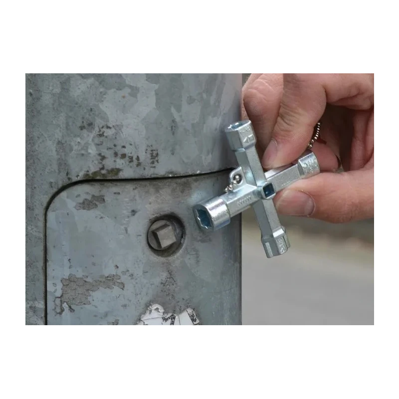 CK Cast Alloy 12-Way Cross Wrench Cabinet Wrench-Key T4455