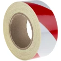 RS PRO Red White Reflective Tape 50mm Width x 25m Length Aluminium Foil Backing Operating 0°C to 25°C 219-7910