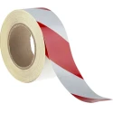 RS PRO Red White Reflective Tape 50mm Width x 25m Length Aluminium Foil Backing Operating 0°C to 25°C 219-7910