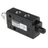 Norgren Plunger Pneumatic Manual Control Valve X30 Series, G 1/8 Threaded Connection, 5/2 Valve Function, 10 bar X3044002