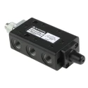 Norgren Plunger Pneumatic Manual Control Valve X30 Series, G 1/8 Threaded Connection, 5/2 Valve Function, 10 bar X3044002