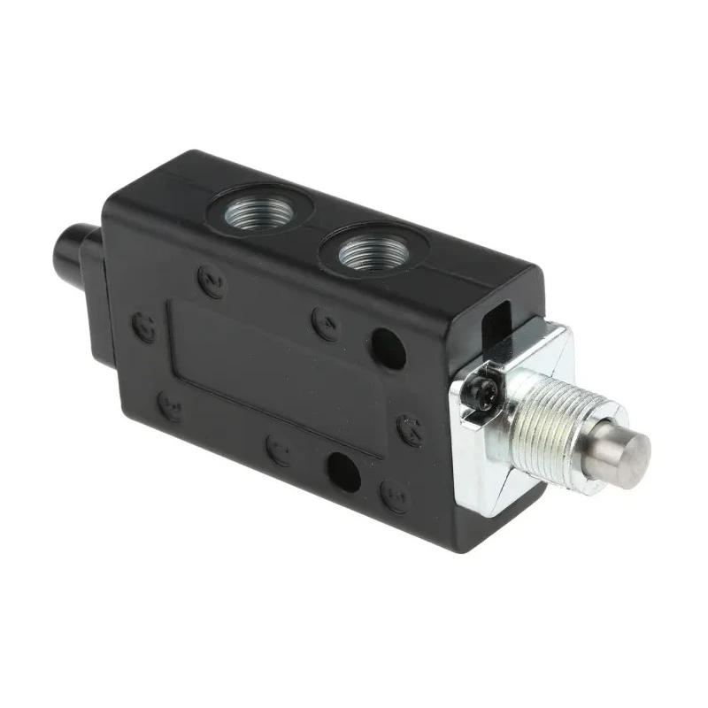 Norgren Plunger Pneumatic Manual Control Valve X30 Series, G 1/8 Threaded Connection, 5/2 Valve Function, 10 bar X3044002