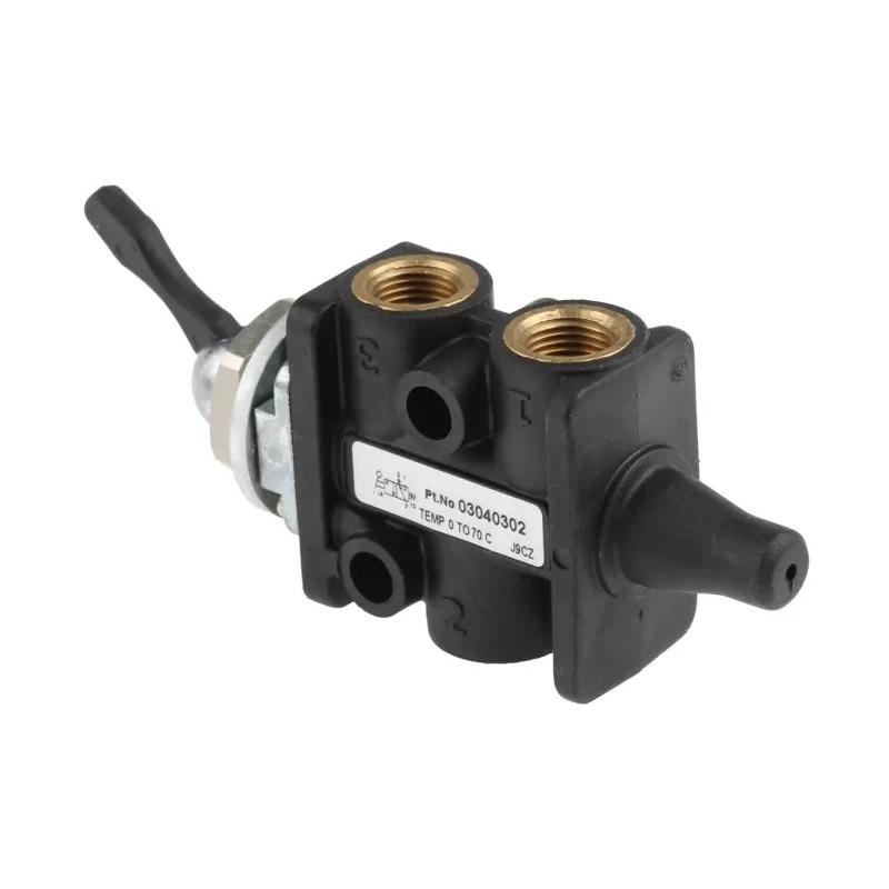 Norgren Pneumatic Manual Control Valve SUPER X Series Toggle Control, G 1/8 Port, 3/2 Function, Zinc Alloy Body, 10 03040302