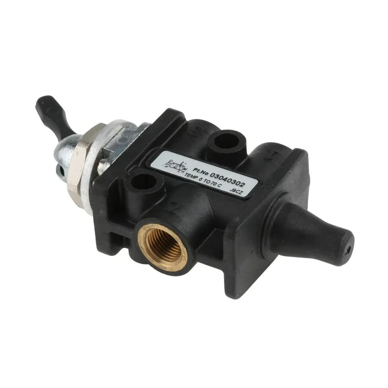 Norgren Pneumatic Manual Control Valve SUPER X Series Toggle Control, G 1/8 Port, 3/2 Function, Zinc Alloy Body, 10 03040302